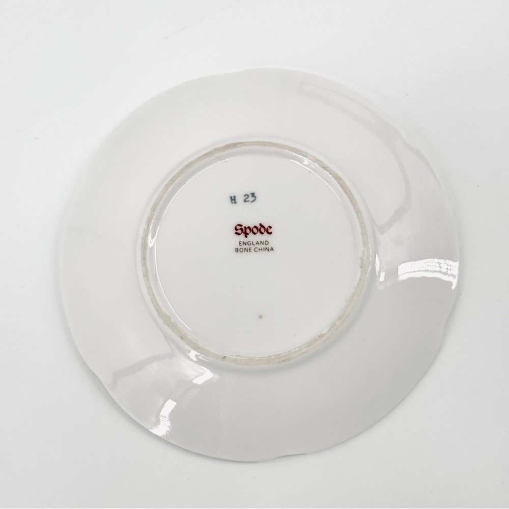 VTG Spode Set-off-4 English Bone China Ship 4” Plates - Picture 4 of 11